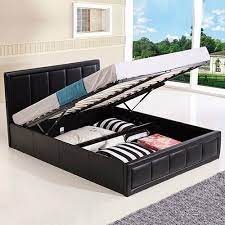 storage bed ottoman gas lift double