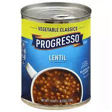progresso vegetable clics lentil soup