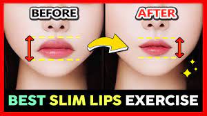 slim lips thinner lips exercise