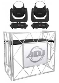 2 chauvet dj intimidator beam 355 irc