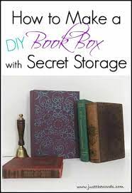 diy decorative fake book box