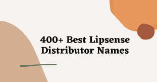 400 cute lipsense distributor names ideas