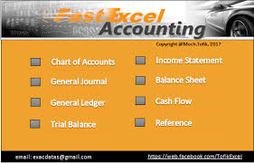 Fast Excel Accounting General Ledger