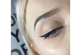 white eyeliner in your makeup routine