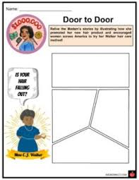 Coloring pages of madam cj walker : Madam C J Walker Facts Worksheets Life Achievements For Kids