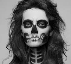 how to make halloween skeleton makeup