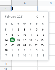 google sheets date picker an easy