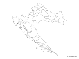Learn more about the history, people, economy, and government of croatia in this article. Vector Maps Of Croatia Free Vector Maps