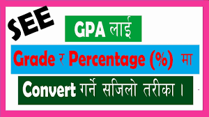 how to convert gpa into grade