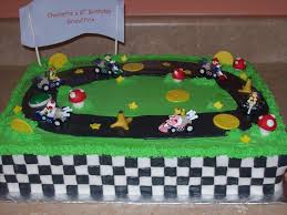 Mario kart has been a favorite game for our whole family. Mario Kart Birthday Cake Mario Kart Racetrack Birthday Cake Mario Birthday Party Mario Birthday Cake Mario Birthday