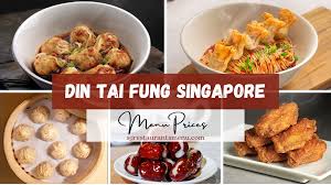 din tai fung menu singapore with s