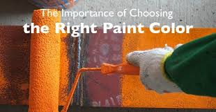 Choosing The Right Paint Color