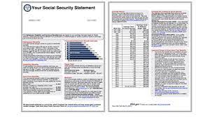 the new social security statement how