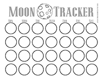 Phases Of The Moon Homeschool Clipart