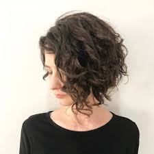 An easy way to switch up the curly bob haircut or. Angled Bob Haircut Curly Hair Novocom Top