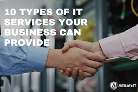 10 Types Of IT Services Your Business Can Provide - Allsafe IT Support