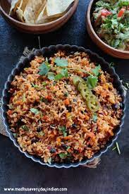 Easy Mexican Rice Vegan Madhu S Everyday Indian gambar png
