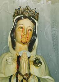 Image result for lagrimas de sangue de jesus e maria
