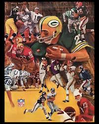 Nfl Wall Art Poster From 1965 Season