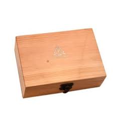 3 bottel 6 ml pine box wooden box 2