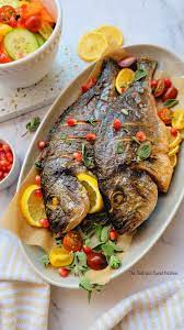 whole baked fish the salt and sweet