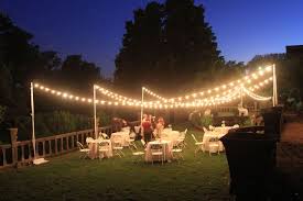 Outdoor Wedding Lighting Diy Outdoor