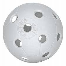 floorball iff perforated ball white