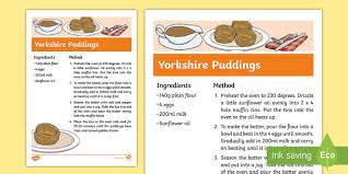 Following this simple recipe will give you flavorful results when serving the pudding with roast beef or other dishes. Free How To Cook Yorkshire Puddings Recipe Card