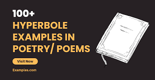 100 hyperbole exles in poetry poem