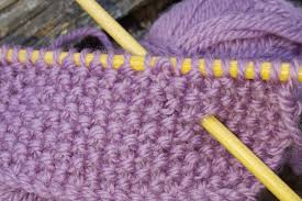 Knit fabrics can generally be stretched to a greater degree than woven types. Basic Knitting Stitches
