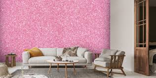 pink glitter wallpaper mural wallsauce us