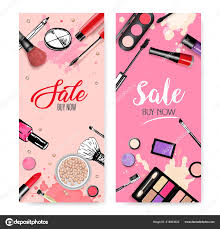 cosmetics banners ads templates