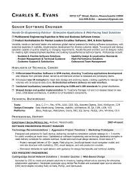 Sample Software Engineer Resume This Resume Was Nominated For A