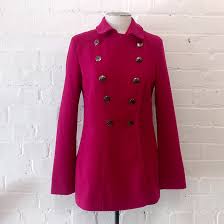 Stella Forest Hot Pink Short Coat Size