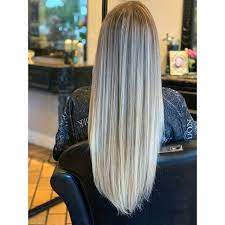 welcome salon blonde hair stylist