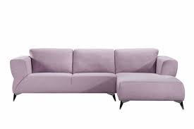 Marylin Modern Sectional Light Purple Linen