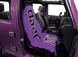 Purple Jeep Wrangler Seat Covers
