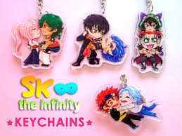Keychains SK8 the Infinity Reki and Langa Cherry Blossom - Etsy