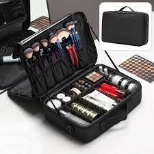 cosmetic case storage handle organizer