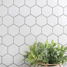white glossy porcelain tile tile