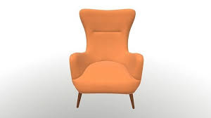 Luxury Single Sofa Chair 3d Model