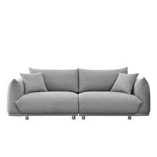 Modern Sofa With Stable Metal Legs