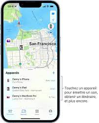 Localiser un appareil dans Localiser sur l'iPhone - Assistance Apple (FR)