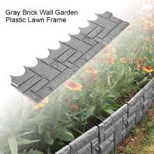 garden brick wall fancy winscroll
