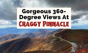 craggy pinnacle trail along the brp for