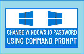 change windows 10 pword using