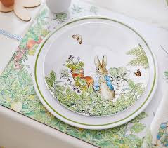 Peter Rabbit Garden Plates Pottery