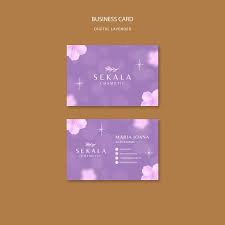 cosmetic business card psd 18 000