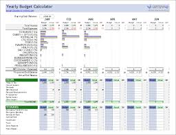 free budget calculator for excel