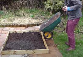 how to build a raised garden bed step